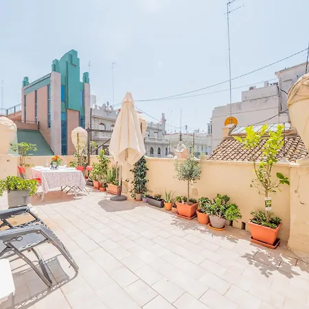 Atico De Lujo Plaza Ayuntamiento Apartment Valencia Exterior photo