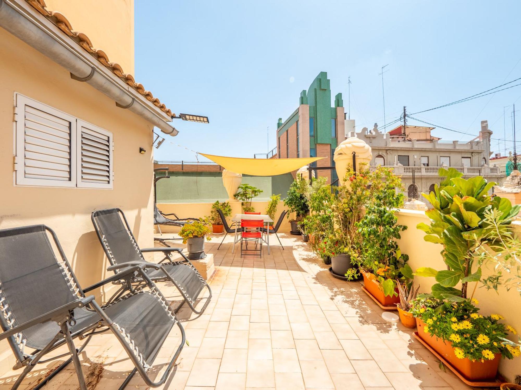 Atico De Lujo Plaza Ayuntamiento Appartement